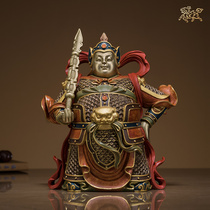 Bronze masters full brass pendulum piece Outuo auspicious BodhisattBodhisattva mansion Residence God Home Decoration Pint Feng Shui Handiwork