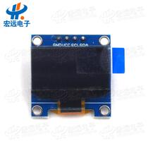 0 96 inch blue I2C IIC Communications 128 * 64 OLED LCD screen module sends UNO routine