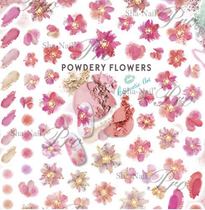 (Spot) sha-nail pro nail stickers Rouge flower Rouge flower rouge pink Classic