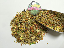 Parrot sky small and medium parrot without shell feed 100 gr 100g Try to eat self-proclaimed baggy suitable for adult birds