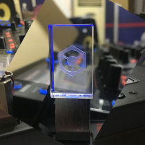 Pioneer Luma DJ dance music electronic music player special crystal U disk 3 0 high-speed USB flash drive Blue light 16G