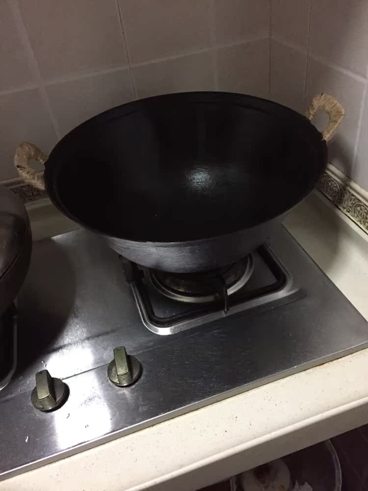 臻三环铸铁锅炒锅