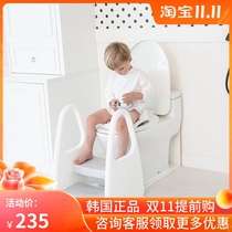 South Korea imported ifam childrens hand washing step pedal with armrest safety armrest double footrest child pedal
