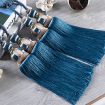 Curtain rope a pair of creative hanging ball double ball light luxury European high-end decorative curtain accessories strap tie tie tie