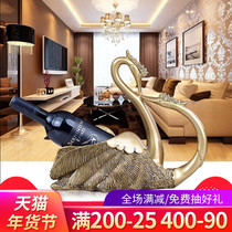 Red wine rack ornaments modern craft art creative decoration European living room new room wine cabinet decoration home