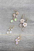 Exclusive niche design Korean earrings hook European retro elegant earrings stud ins style Bride wedding accessories