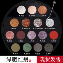 Net celebrity fairy German niche kindergarten eyeshadow palette Super shiny earth color student party affordable eyeshadow beginners