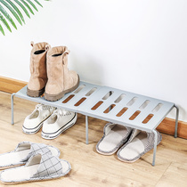 The new 2021 explosion in the space household door of space household in the university bedroom small bed under the small - scale shoe - shelf in the university room