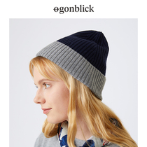 Nordic Moment Warm Hair Line Hat Autumn New Fashion Knitted Hat Tide Korean version Baotou Hat wool Coloured woman