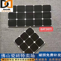 Laslot Day Style Small White Brick Nordic Slotting Plaid Bread Brick Kitchen Toilet Wall Brick Soft Light Pure White Tile