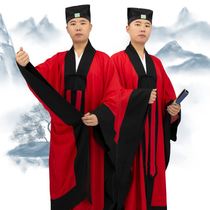 Taoist clothing Taoist clothing Taoist clothing Taiji clothing red clothing Taoist equipment high Gong clothing thin robe