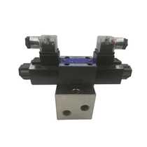 YUKEN Yuci oil research valve group All the way solenoid valve base valve block