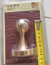 Door suction wall suction high-strength zinc alloy wire drawing Gold