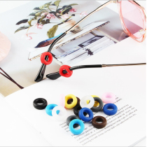 Glasses anti-slip ring environmental protection round silicone childrens glasses non-slip ear hook eye anti-slip cover accessories artifact