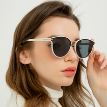 New myopic sunglasses womens custom finished polarized sunglasses Korean version of the tide personality with glasses with power