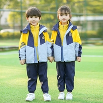 Childrens three-in-one sub-strike clothing Autumn Kindergarten Clothing Spring and Autumn Clothing School Uniform