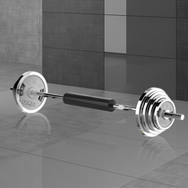 Sanqiao weightlifting barbell 20-100kg electroplated dumbbell barbell set strength fitness equipment environmental barbell