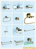 Butterfly pottery New 69 series pendant hair cup holder tissue rack clothes hook rack toilet brush British retro style