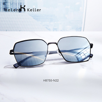 Helen Keller Polarized Sunglasses male personalized box sunglasses myopia driver mirror can be configured with the number of allocation of H8755