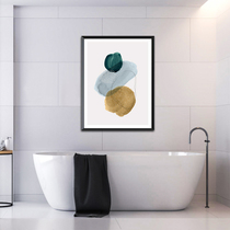 Bathroom frescoed female bedroom adolescent girl hanging painting toilet doorway wall decoration painting self-adhesive toilet small hanging picture waterproof