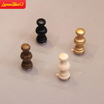 Clothing store paste hook Sticky hook Strong incognito glass wall single hook Childrens clothing store wooden hanger display rack