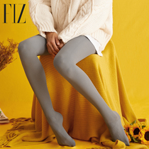 FIZ small black socks 300D entry pressure spring and autumn pressure thin leg socks leggings pantyhose shaping leg socks