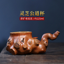 Jusha Tang Purple sand fair cup Ganoderma lucidum tea dispenser Tea set Tea cup Gongdao Tea Sea accessories Tea container