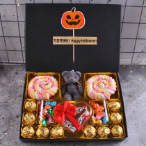 Dove chocolate gift box lollipop hard candy Halloween girl snack gift bag Marshmallow