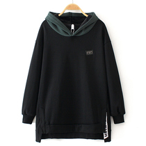 Middle-aged and elderly womens clothing mothers clothing 2021 new spring and autumn middle-aged sweater female loose fat mother 40-year-old wearing top