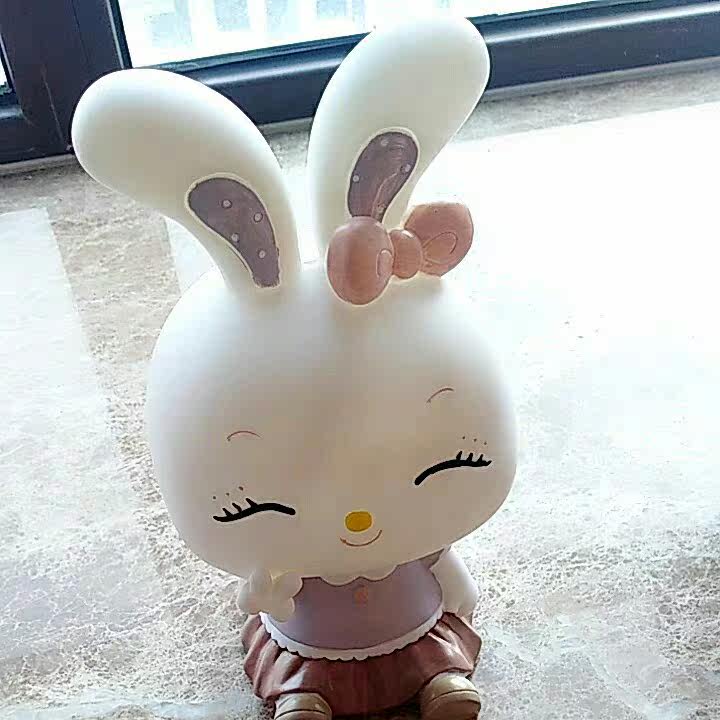 这个是给小侄女买的,小兔兔白白的很可爱,侄女很喜