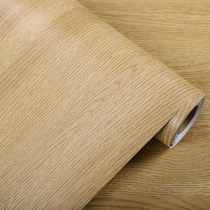 Thickened waterproof oak wood grain sticker self-adhesive imitation wood log speaker wooden furniture cabinet wood grain paper Boeing soft sheet