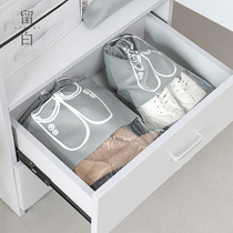 Blanket non-woven ins drawstring pocket drawstring cloth bag travel clothing storage bag visual shoes dust bag