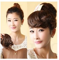 Wig film invisible female Korean fake bangs curly wig bangs false sea slant bangs false flow Sea no trace