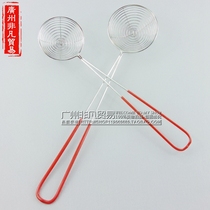 Stainless steel Pearl colander milk tea shop with pearl milk tea colander fishing Pearl hot pot powder round spoon filter net
