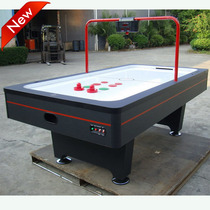 Fanmu produced a new adult childrens table ice air hockey table cyclone hanging ball electronic voice scoring