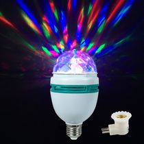 Rotating Bulb Home KTV Seven Colored Lights Magic Ball Automatic Flash Dance Stage Light Trampoline Light Dancing Laser Flashing Lights