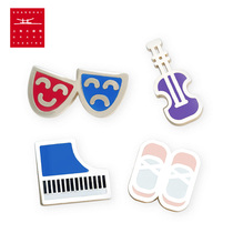 Shanghai Grand Theatre Drama Club series * Refrigerator stickers Cultural and Creative gifts Metal Alloy enamel