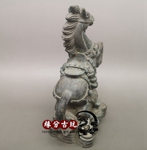 Pure copper zodiac horse ornament copper horse ornament horse to successful hand handle piece antique bronze carved animal bronze