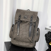2022 new Korean fashion men's bag canvas bag shoulder computer handbag large capacity outdoor travel men's bag