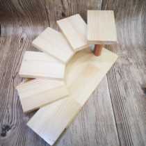 Japanese sushi furnished bamboo decorated bamboo decorated bamboo - wood layer frame sushi frame