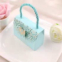 New creative gift box candy box laser hollow candy box personality wedding wedding candy box candy box