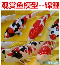 Simulation of Japanese koi fish resin model ornaments aquarium crafts shopping mall decoration ornamental fake fish decoration gift
