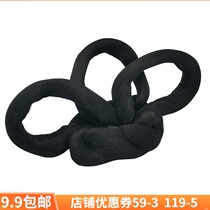 Ancient costume Chinese clothing wig collar flexible three-ring bun hand remnant party hair bun good match COS fairy top hair bag