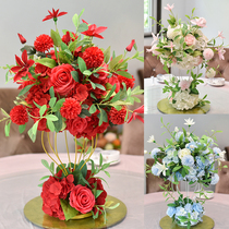 Wedding supplies simulation flower art wine shop owner table flower welcome silk flower KTV bar decoration window photography ornaments