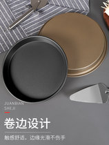 Pizza tray bottom baking tray 6 7 8 9 10 Nine inch oven baking tool household cake mold set
