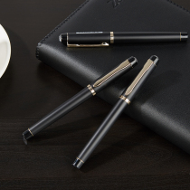 Zhi brand signature pen gel pen large capacity customizable signature pen business office Daily writing black pen refill 1 0mm0 7mm0 5mm