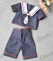 (Sailor suit boys version)bjd baby clothes diy material pack pattern tutorial Uncle 3 points 6 points 8 points small cloth