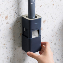 Toothpaste squeezer manual non-perforated toilet wall creative dust-proof childrens toothpaste lazy squeezer