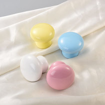 Macaron series ceramic handle single hole Round Square Sophia cabinet European American modern simple handle