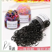 Disposable children rubber band does not hurt hair baby small girl Hairband tie hair accessories high elastic durable head rope